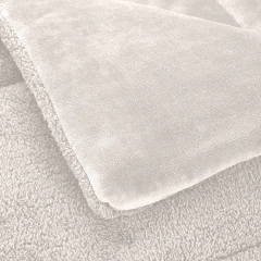 Edredon Flannel Corderito Mouton Deluxe Queen