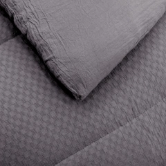 Acolchado Cuadrillé Tusor Twin