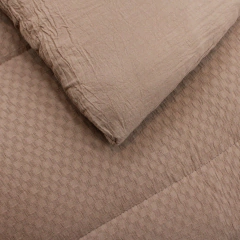 Acolchado Cuadrillé Tusor Super King - tienda online