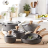 Combo Completo Granito 5 Piezas 2 Cacerolas 3 Sartenes (CMB 2) - comprar online