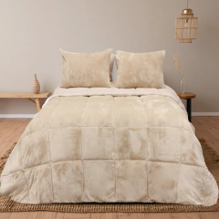 Imagen de Acolchado Snug Deluxe Flannel Reversible Queen