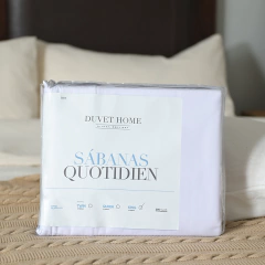 Sábana 200 Hilos Algodón Quotidien King - tienda online