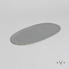 Bandeja Plana Capri Grey 34 x 18 cm.