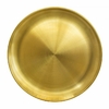 Plato Playo Acero Inoxidable Dorado 26 cm.