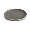 Plato Playo Sakura Porcelana Asphalt Grey 27 cms