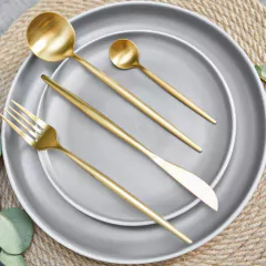 Plato Playo Sakura Porcelana Asphalt Grey 27 cms en internet