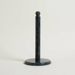 Porta Rollo De Cocina Mármol Negro 25 cm.