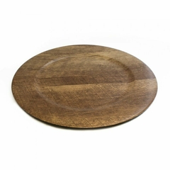 Posa Plato Angola Premium Simil Madera 33 cm. - comprar online