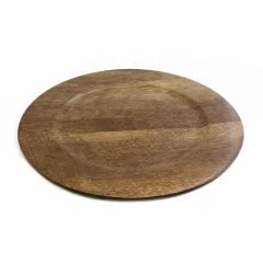 Posa Plato Angola Premium Simil Madera 33 cm. - comprar online