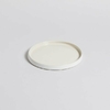 Plato Postre Lagoa Cream 21 cm.