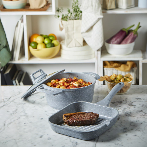 Combo Cerámica MC 2 Piezas Grill Cacerola (CMB 2) - comprar online