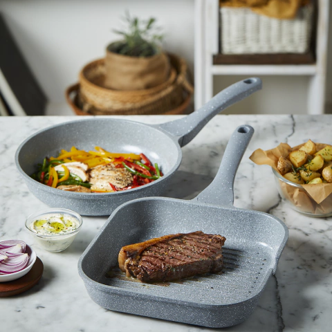 Combo Cerámica MC 2 Piezas Grill Sartén (CMB 4) - comprar online