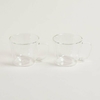 Set x2 Mugs Doble Vidrio 380 ml.