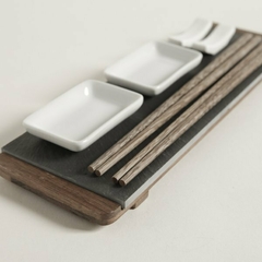 Set X2 Sushi Acacia y Laja 30 x 10 cm. en internet