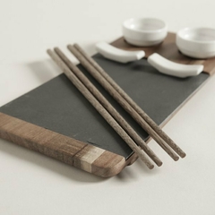 Set X2 Sushi Acacia y Laja 30 x 14 cm. en internet