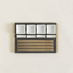 Set X4 Sushi Bamboo 30 x 20 cm. - comprar online