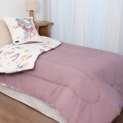 Acolchado Kids Tusor Reversible Sirena en internet