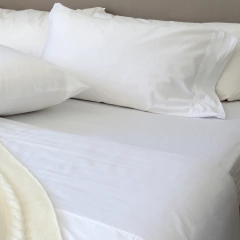 Sábana Ajustable Cotton Satin 400 Hilos King - Duvet Home