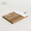 Tabla Rectangular Esmaltada Saha 40 x 25 cm.