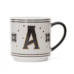 Taza Alphabet Cerámica 350 ml. - comprar online