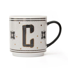Taza Alphabet Cerámica 350 ml. en internet