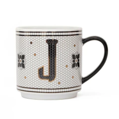 Taza Alphabet Cerámica 350 ml. - tienda online