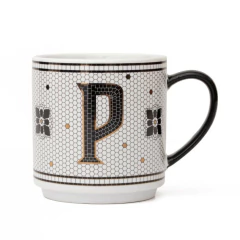 Taza Alphabet Cerámica 350 ml. en internet
