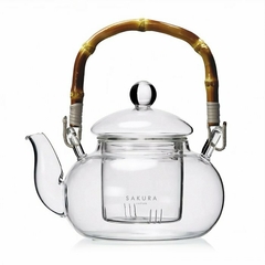 Tetera Sakura Brighton Con Asa Bambu 1000 ml. - comprar online