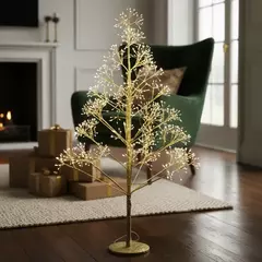 Árbol con Luz Led Oro 1,80 mts. - tienda online