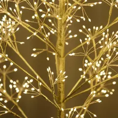 Árbol con Luz Led Oro 1,20 mts. - Duvet Home