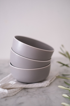 Bowl Sakura Porcelana Asphalt Grey 14.5 cms en internet