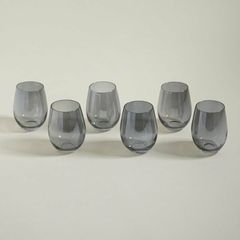 Set X 6 Vasos Mirror 500 ml.