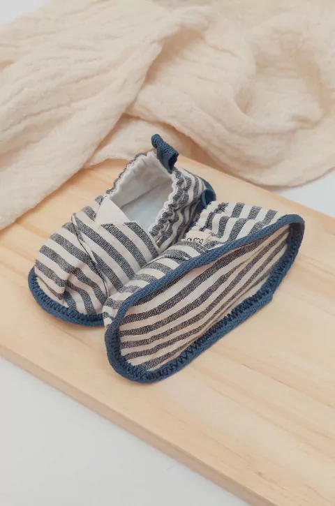 Alpargatas clásicas Rayado marino - comprar online