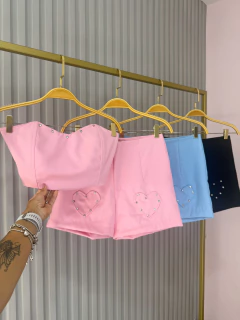 Conjunto coração LX