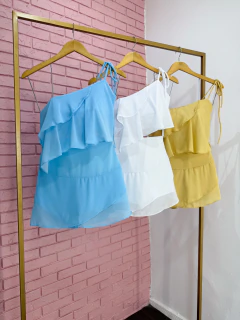 Conjunto babadinho CHIFFON + alfaiataria na internet