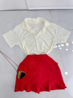 Conjunto short saia + tee - Amisstore