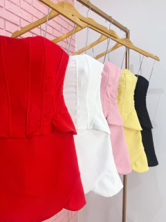 Conjunto aspas babado na internet