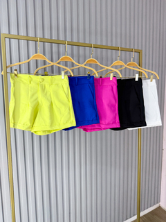 Short alfaiataria botão - comprar online