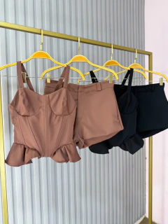 Conjunto alfaiataria aspas