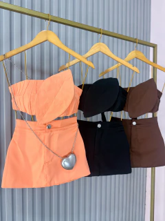 Conjunto alfaiataria premium folha