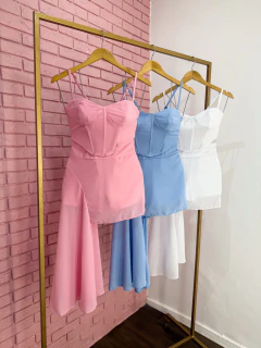 Conjunto alfaiataria + chiffon na internet