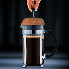 Cafetera Bodum 8 Poc. Edición Corcho - Ghirardelli Cafe