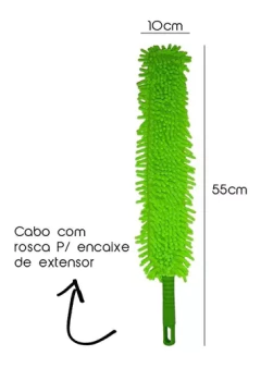 ESPANADOR ELETROSTÁTICO MICROFIBRA NOBRE - comprar online