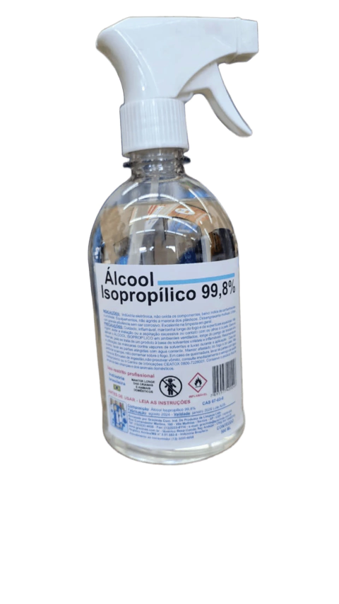 ÁLCOOL ISOPROPÍLICO SPRAY 500 ML (uso restrito profissional)
