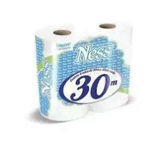PAPEL HIG NESS FOLHA SIMPLES PC 4X30 METROS