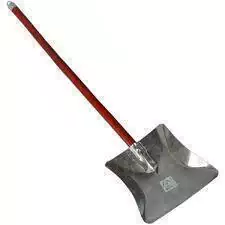 PÁ PARA LIXO GALVANIZADA CABO LONGO