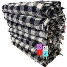 PANO XADREZ VERMELHO/PRETO 43X65 CM - comprar online