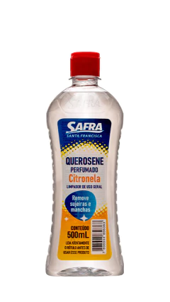 QUEROSENE SAFRA 500 ML - Gracinda Produtos de Limpeza
