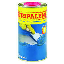 REMOVEDOR DE TINTAS TEXTURAS E VERNIZES STRIPALENE 500 GR
