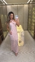Imagem do 1063 - Vestido Tricot Crochê | Detalhe No Busto (yy145)
